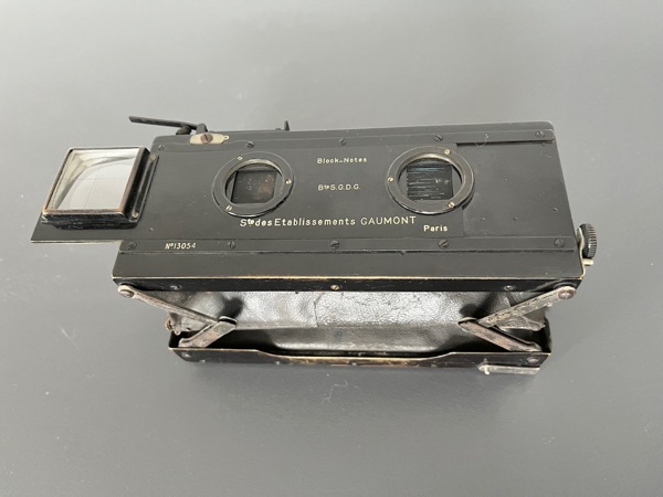 Appareil photo stéréoscopique Gaumont Block-Notes