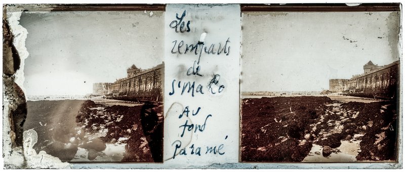 les remparts de saint malo au fond paramé — France-Saint-Malo -