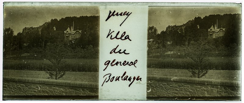 Jersey villa du général Boulanger — Jersey -