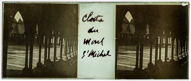 cloître du mont saint-michel — France-Mont Saint-Michel — 1933