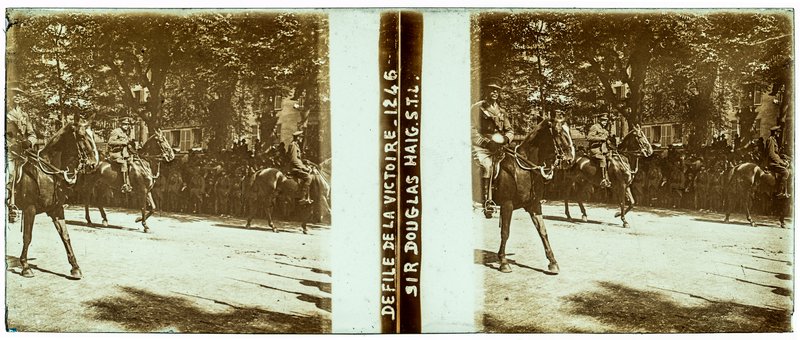 Défilé de la victoire 1246 Sir douglas Haig STL — France-Paris — 1919