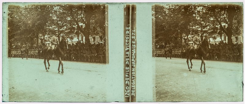 1260 Fêtes de la victoire : délégation japonaise STL — France-Paris — 1919