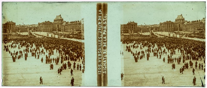 1205 Versailles : Jour de la Signature de la Paix STL — France-Versailles — 1919