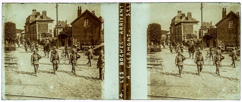14 Les boches arrivant à Clermont STL — France-Clermont-Ferrand -