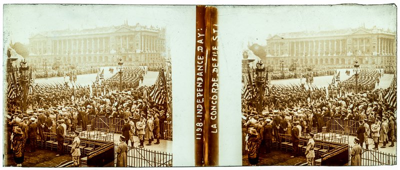 1198 Independance Day : La Concorde - Défilé STL — France-Paris — 1917