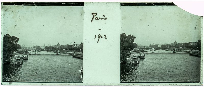 Paris 1902 — France-Paris Pont du carrousel — 1902