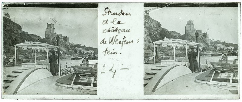 Struden et le château de Werfenstein - 4 — Autriche-Struden Chateau de Werfenstein — 1902