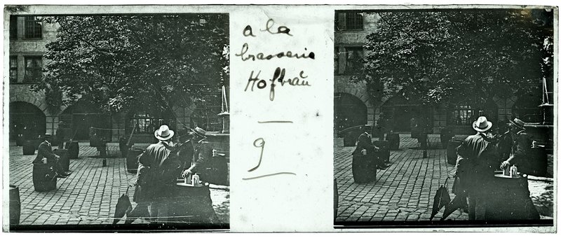 A la brasserie Hofbrau - 9 — Allemagne-Munich 9 Platzl -