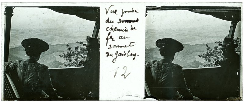 Vue prise du chemin de fer au sommet de Gaisberg - 12 — Autriche-Salzburg Gaisberg — 1902