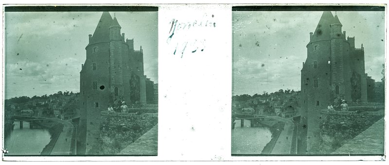 Josselin 1933 — France-Josselin Chateau de Josselin — 1933