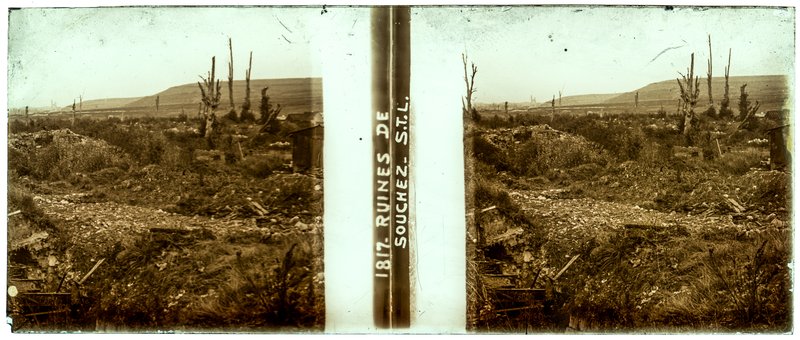 1817 Ruines de Souchez STL — France-Souchez (Pas-de-Calais) - — 1817