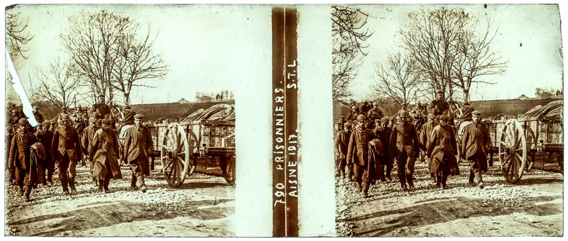 790 Prisonniers aisne 1917 STL — France-Aisne — 1917