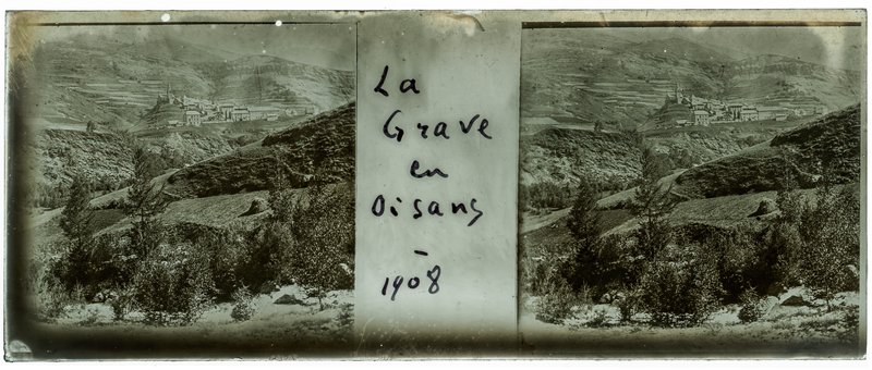 La grave en oisans - 1908 — France-La Grave — 1908