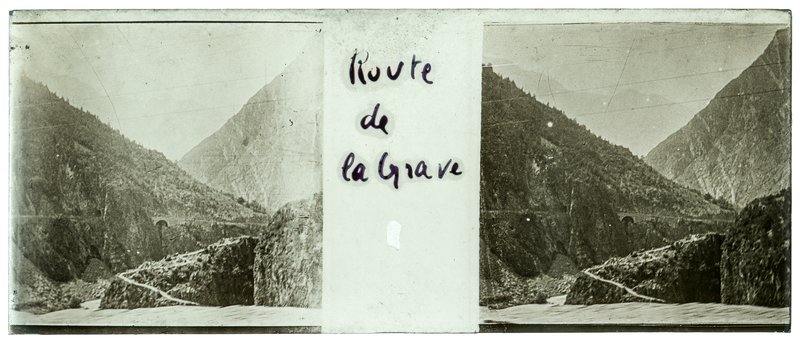 - France-La Grave - 1908 - Route de la Grave — - France-La Grave — 1908