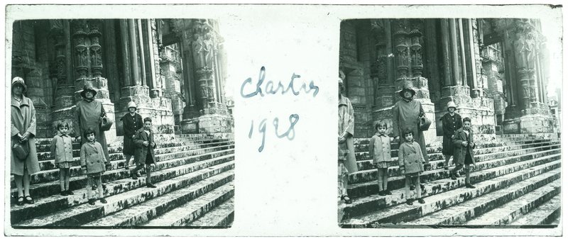Chartres 1928 — France-Chartres Cathédrale — 1928