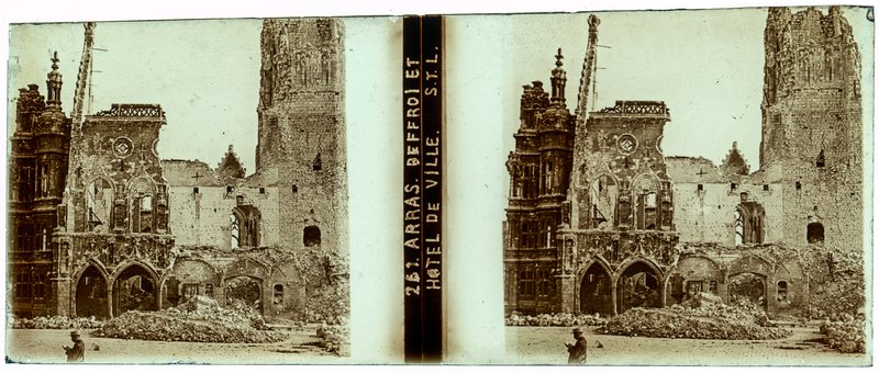 261 Arras - Beffroi et Hotel de Ville STL — France-Arras Hotel de Ville -