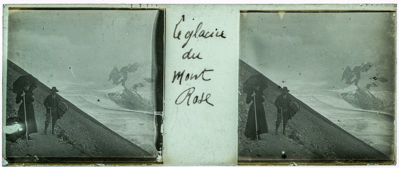 Le glacier du Mont Rose — Suisse-Zermatt -