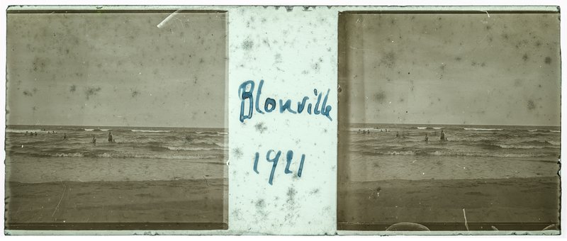 Blonville 1921 — France-Blonville-sur-mer plage — 1921