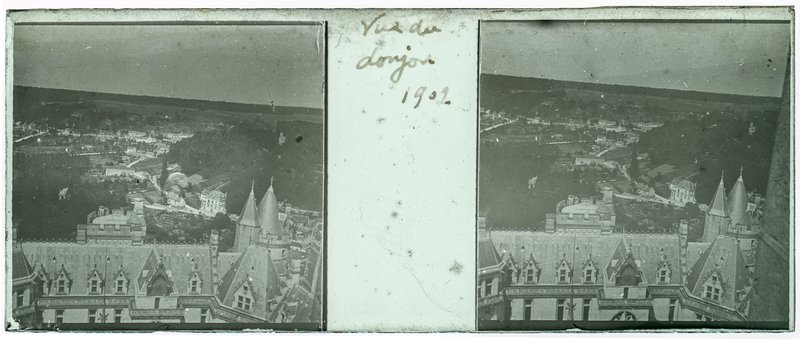 Vue du donjon 1902 — France-Pierrefonds — 1902
