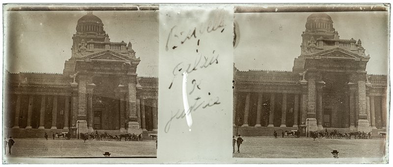 Bruxelles Palais de justice — Belgique-Bruxelles palais de Justice — 1909