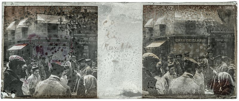 Sur la rambla — Espagne-Barcelone les ramblas -