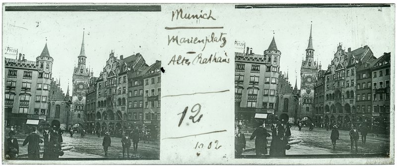 Munich - Marienplatz Altes Rathaus - 12 - 1902 — Allemagne-Munich Marienplatz — 1902