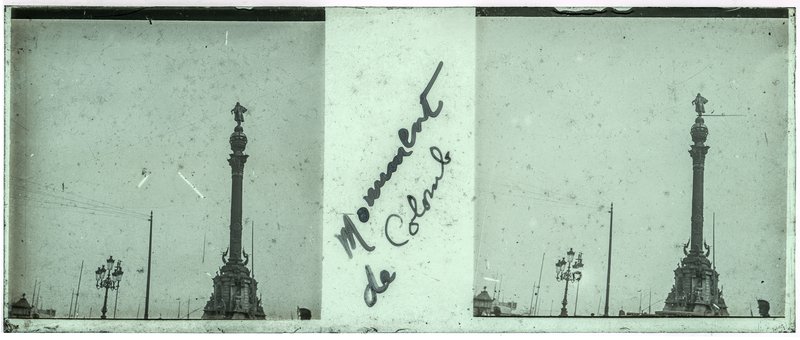 Monument de Colomb — Espagne-Barcelone Monument à Colomb -