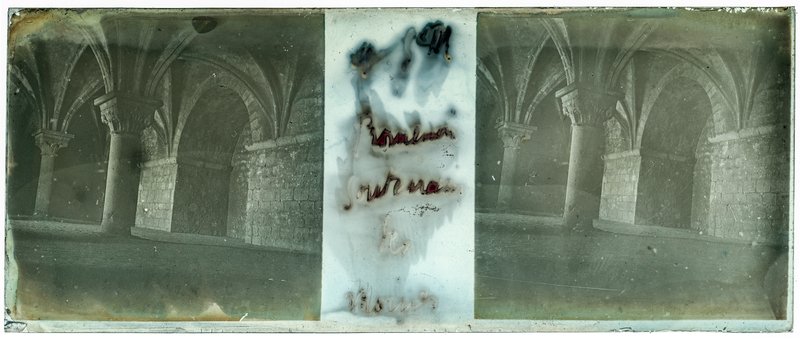 M-S-M (Mont Saint-Michel) Promenoir souterrains des moines — France-Mont Saint-Michel — 1933