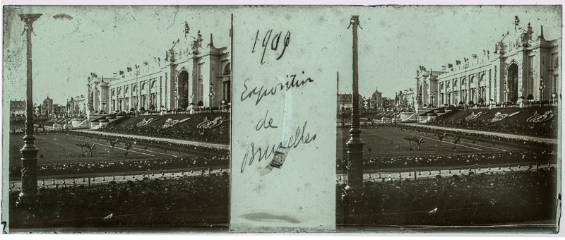1909 Exposition de Bruxelles — Belgique-Bruxelles Le grand Palais — 1909