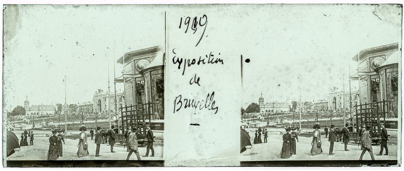 1909 Exposition de Bruxelles — Belgique-Bruxelles Grand Palais — 1909