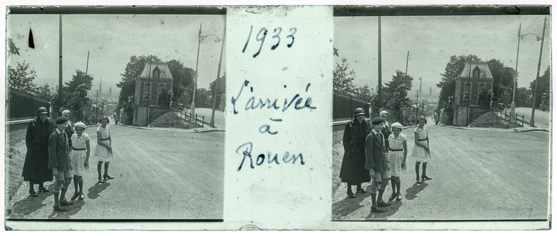 1933 L'arrivée à Rouen — France-Rouen — 1933