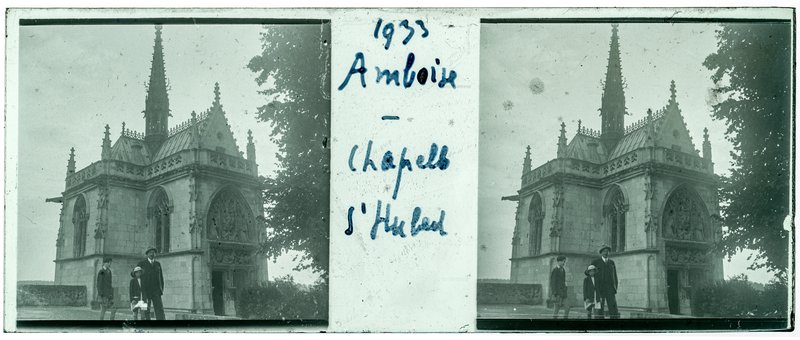1933 Amboise - Chapelle Saint-Hubert — France-Amboise Chapelle Saint-Hubert — 1933