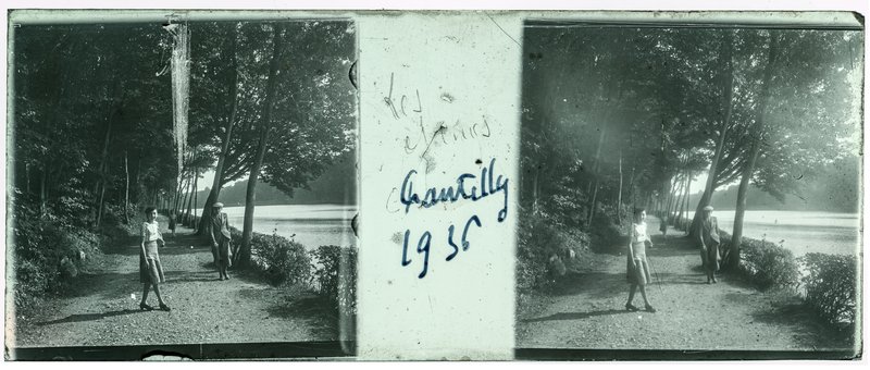 Les étangs Chantilly 1936 — France-Chantilly — 1936