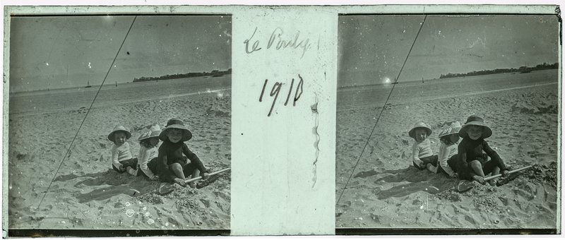 Le Pouliguen 1910 — France-Le Pouliguen plage benoit — 1910