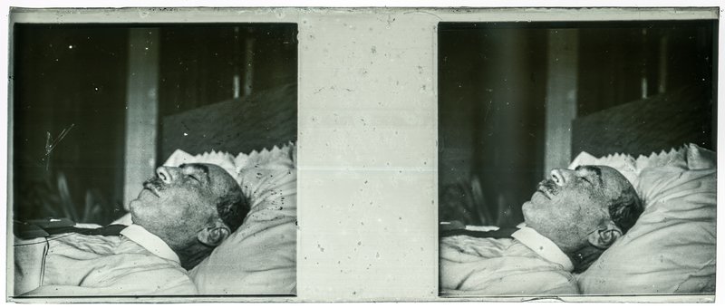 France-Val-du-Layon La bodière - 29 décembre 1943 - Louis Rollinde de Beaumont sur son lit de mort — France-Val-du-Layon La bodière — 1943