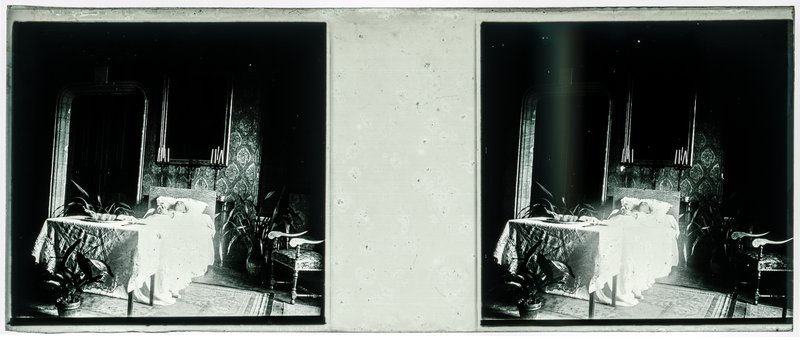 France-Val-du-Layon La bodière - 29 décembre 1943 - Louis Rollinde de Beaumont sur son lit de mort — France-Val-du-Layon La bodière — 1943