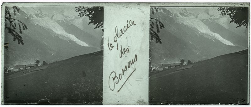 Le glacier des Bossons — France-Chamonix-Mont-Blanc — 1906