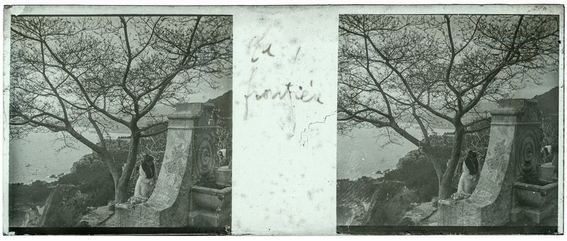 La frontière — Italie-Vintimille Grimaldi — 1902