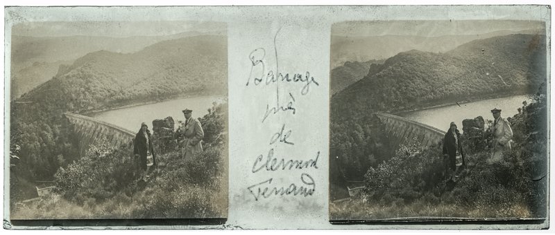 Barrage près de Clermont Ferrand — France-Renaison barrage du Renaison -