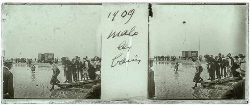 France-Dunkerque plage de Malo les Bains - 1909 — France-Dunkerque plage de Malo les Bains — 1909