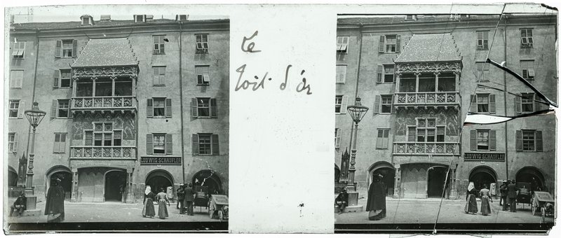 Le toit d'or — Autriche-Innsbruck goldenes Dachl — 1902