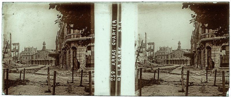 259 Arras quartier de la gare S.T.L — France-Arras gare -
