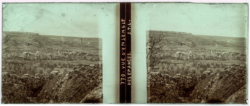 770 - Vue d'ensemble des Eparges S.T.L — France-Meuse-Les éparges -