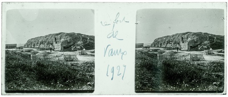 Le fort de Vaux - 1929 — France-Douaumont-Vaux Fort de Vaux- 1929 - — 1929
