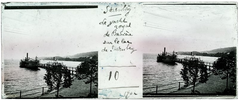 Starnberg - La yacht royal de Bavière sur le lac de Starnberg — Allemagne-Starnberg — 1902