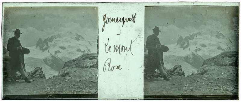 Gornergratt - Le mont Rose — Suisse-Gornergrat — 1902