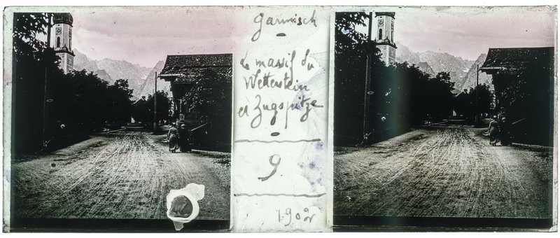 Garmisch - Le massif du Wetterstein et Zugspitze - 9 - 1902 — Allemagne-Garmisch-Partenkirchen — 1902