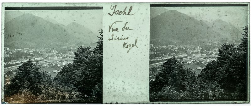 Ischl vue du Sirius Kogl — Autriche-Bad Ischl — 1902