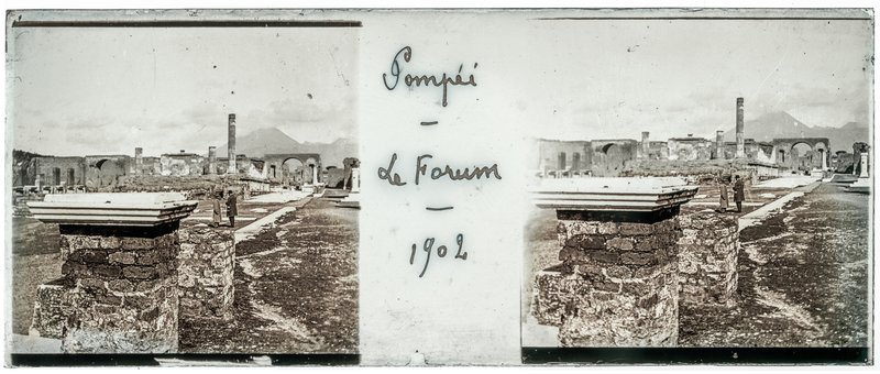 Pompéi - Le forum - 1902 — Italie-Pompéi — 1902