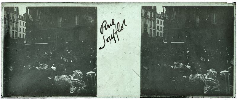 Rue Soufflot — France-Paris rue Soufflot — 1905